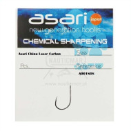 Anzóis Asari Chinu LC A001NOS Nº1/0 25un | Nauticmar