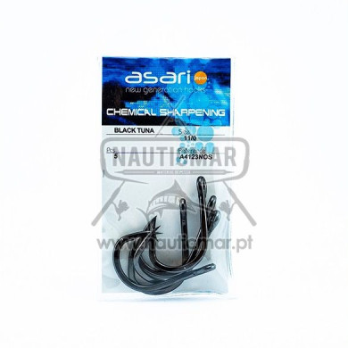 Anzóis Asari Black Tuna A4123NOS Nº11/0 5un | Nauticmar