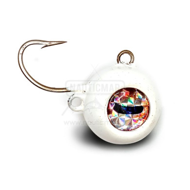 Amostra Zoka Ball Lollipop Lures 220g White | Nauticmar