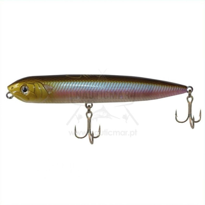 Amostra Spanish Lures Alfa 100 14g Ghost Shad | Nauticmar