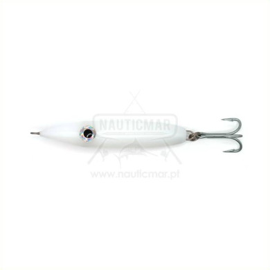 Amostra Samson Lures Enticer Minnow 50g White | Nauticmar