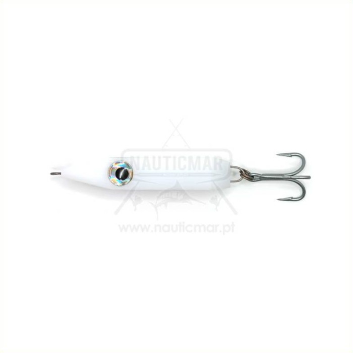 Amostra Samson Lures Fat Minnow 30g White | Nauticmar