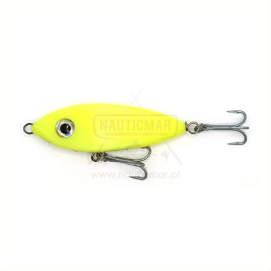 Amostra Samson Lures Shad 35g High Viz Yellow | Nauticmar