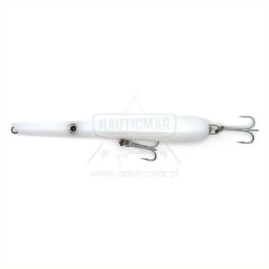 Amostra Samson Lures Bomb 56g White | Nauticmar
