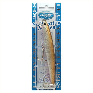 Amostra Lucky Craft SW Flash Minnow 130MR SG MKB | Nauticmar