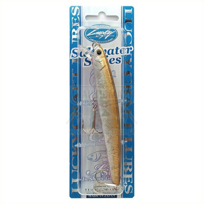 Amostra Lucky Craft SW Flash Minnow 130MR SG MKB | Nauticmar