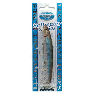Amostra Lucky Craft SW Flash Minnow 110 Zeb | Nauticmar