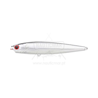 Amostra Lucky Craft Gunfish 95F 12g Chrome | Nauticmar