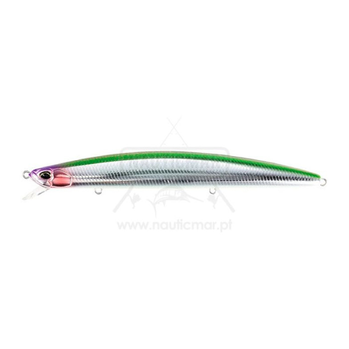 Amostra Duo Tide Minnow Lance 150F 26.5g Uv Green Back | Nauticmar