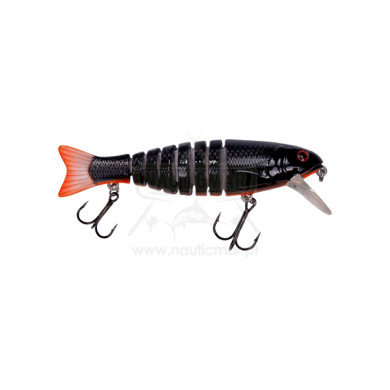 Amostra Dam Effzett Viper 135mm 25g Black | Nauticmar
