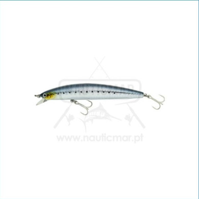 Amostra Daiwa D’minnow SW 130S 26g Laser Sardine | Nauticmar