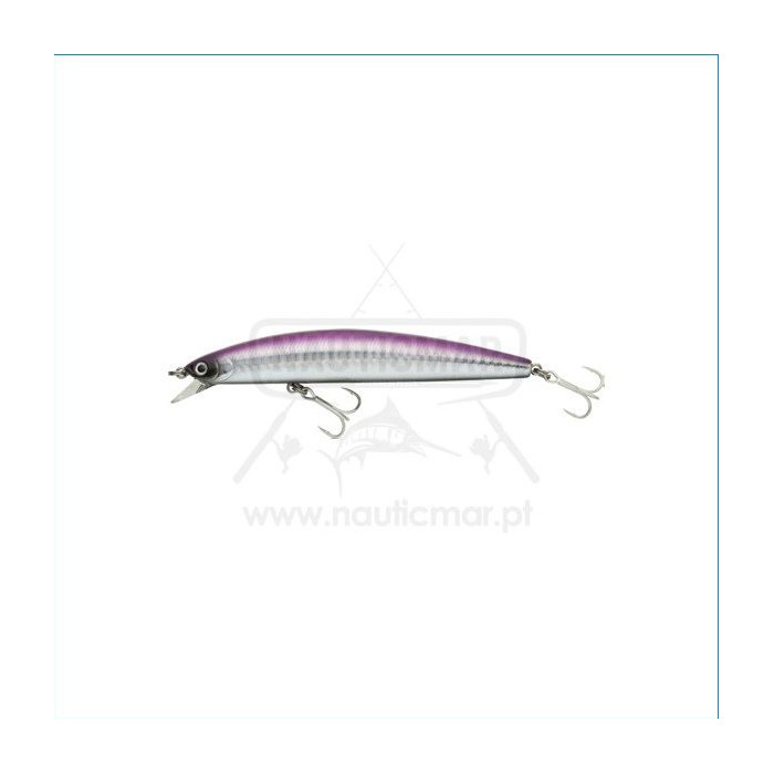 Amostra Daiwa D’minnow SW 130S 26g Purplebacksilve | Nauticmar