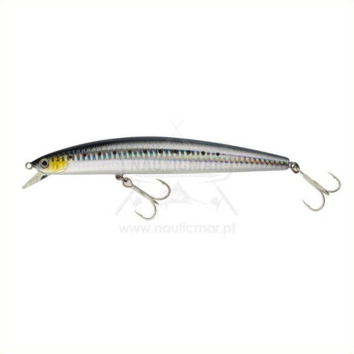 Amostra Daiwa D’minnow SW 150F 31.5g Laser Sardine | Nauticmar