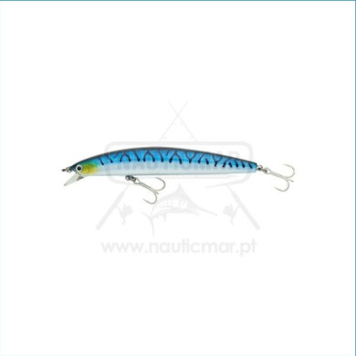 Amostra Daiwa D’minnow SW 130F 23g Blue Mackerel | Nauticmar