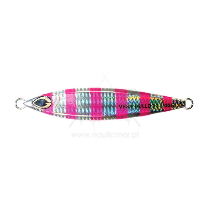 Zagaia Vega Bulldog Slow Jig 100g 01 Zebra Pink | Nauticmar