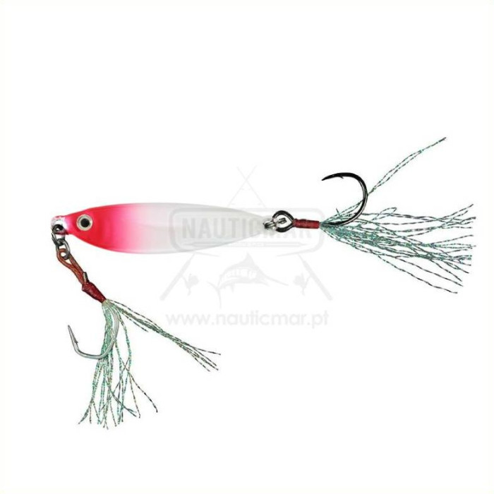Zagaia Ragot Fat Jig 25g Red White | Nauticmar