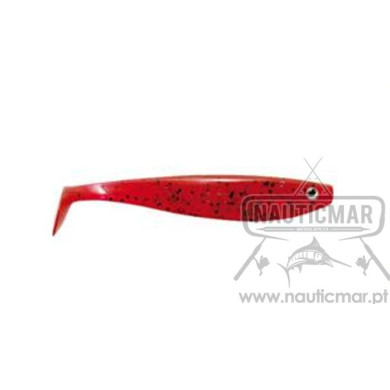 Vinil Delalande Shad GT 130mm 34 Rouge Noir 5un | Nauticmar