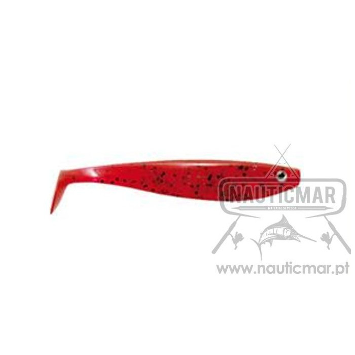 Vinil Delalande Shad GT 130mm 34 Rouge Noir 5un | Nauticmar