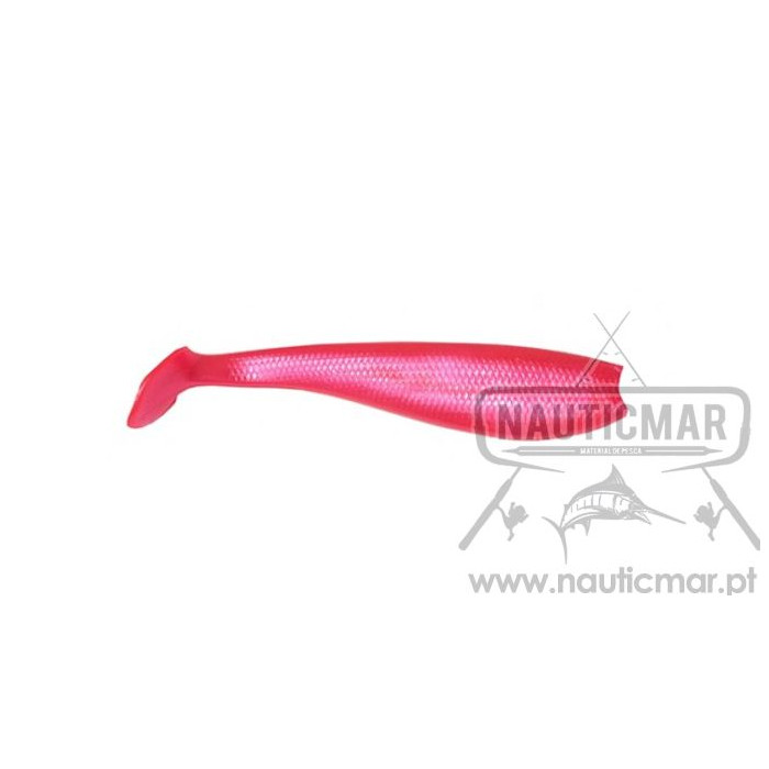 Vinil Daiwa Flat Shad 220mm Pink 2un | Nauticmar