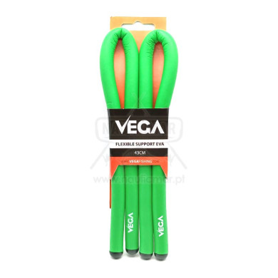 Suporte Flexível EVA Vega 43cm Verde 2un | Nauticmar