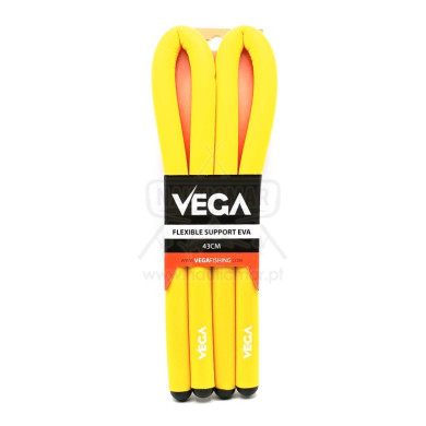 Suporte Flexível EVA Vega 43cm Amarelo 2un | Nauticmar