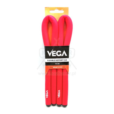 Suporte Flexível EVA Vega 43cm Vermelho 2un | Nauticmar