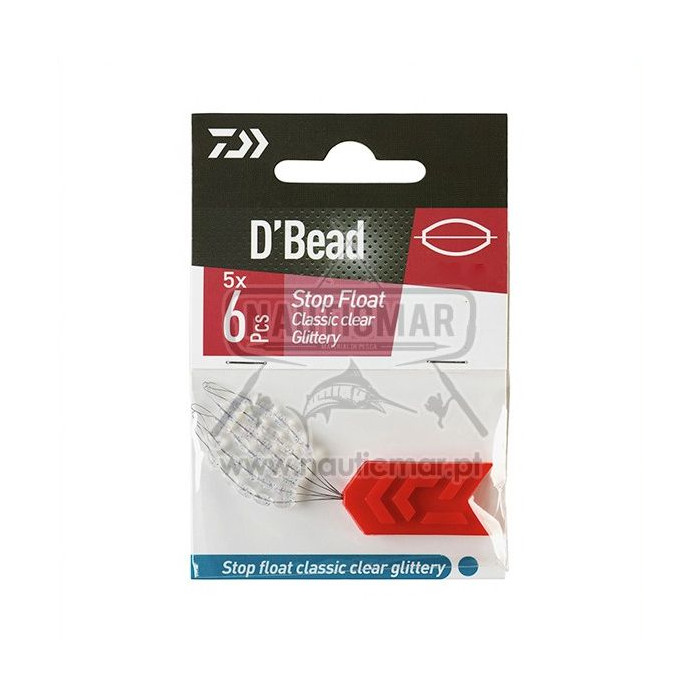 Stopper Daiwa D'Bead Clássico Transparente XL | Nauticmar
