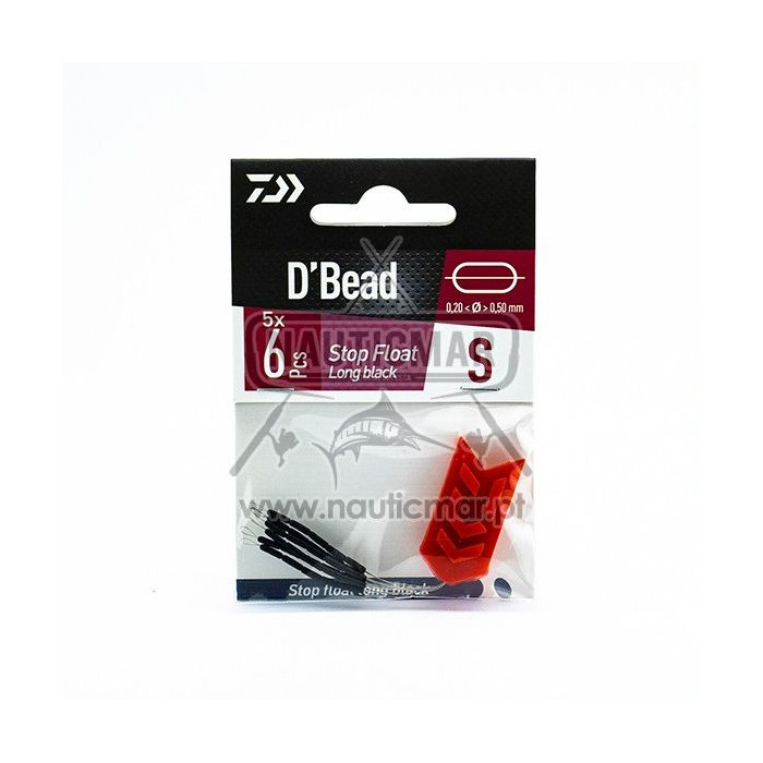 Stopper Daiwa D'Bead Longo Preto S | Nauticmar