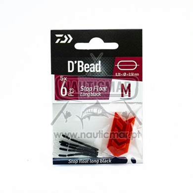 Stopper Daiwa D'Bead Longo Preto M | Nauticmar