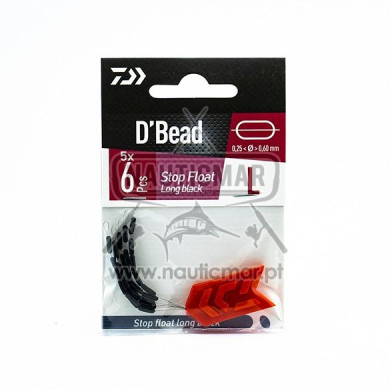 Stopper Daiwa D'Bead Longo Preto L | Nauticmar