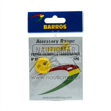 Stopper Barros Cilíndrico Transparente SS | Nauticmar