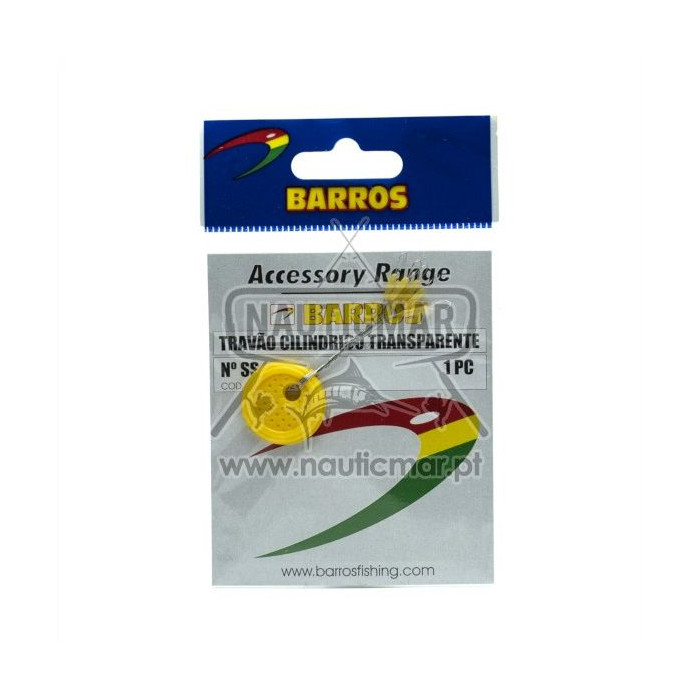 Stopper Barros Cilíndrico Transparente SS | Nauticmar