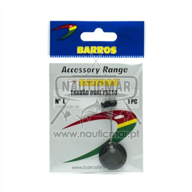 Stopper Barros Oval Preto L | Nauticmar