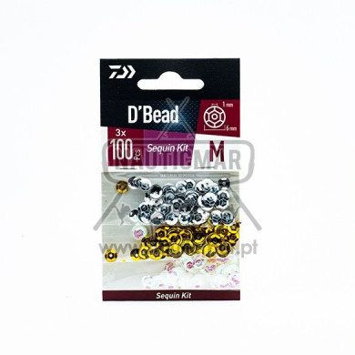 Sequins Daiwa Kit 3 Cores 6mm | Nauticmar
