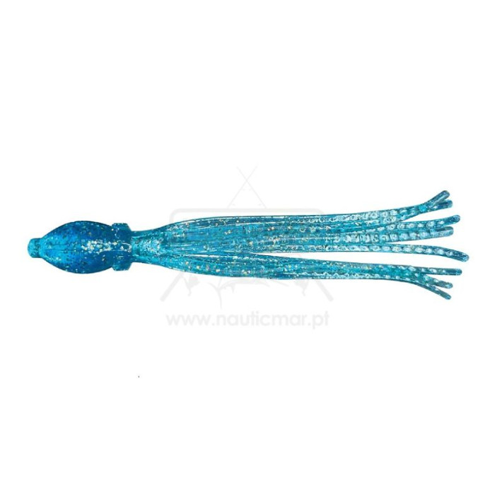 Polvo de Vinil Nikko 3.5" 89mm Bait F Blue 4un | Nauticmar