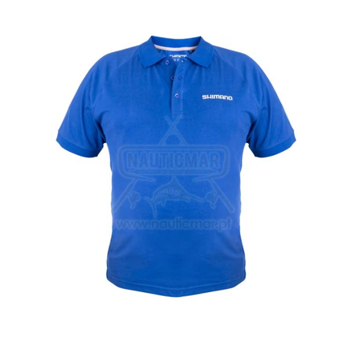 Polo Shimano Azul M | Nauticmar