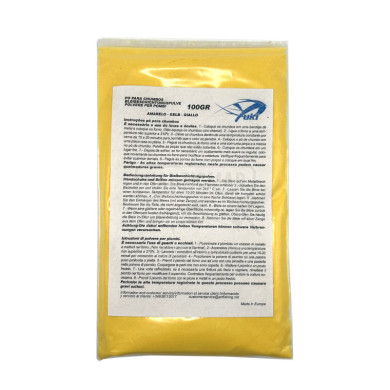 Pó Plastificar Chumbadas 100g Amarelo | Nauticmar