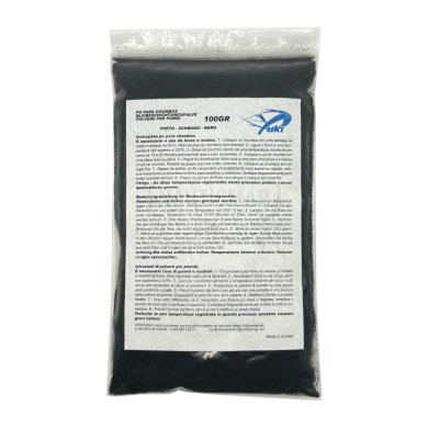 Pó Plastificar Chumbadas 100g Preto | Nauticmar