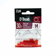 Pérolas Daiwa Redondas Vermelho Nacarado 5mm | Nauticmar