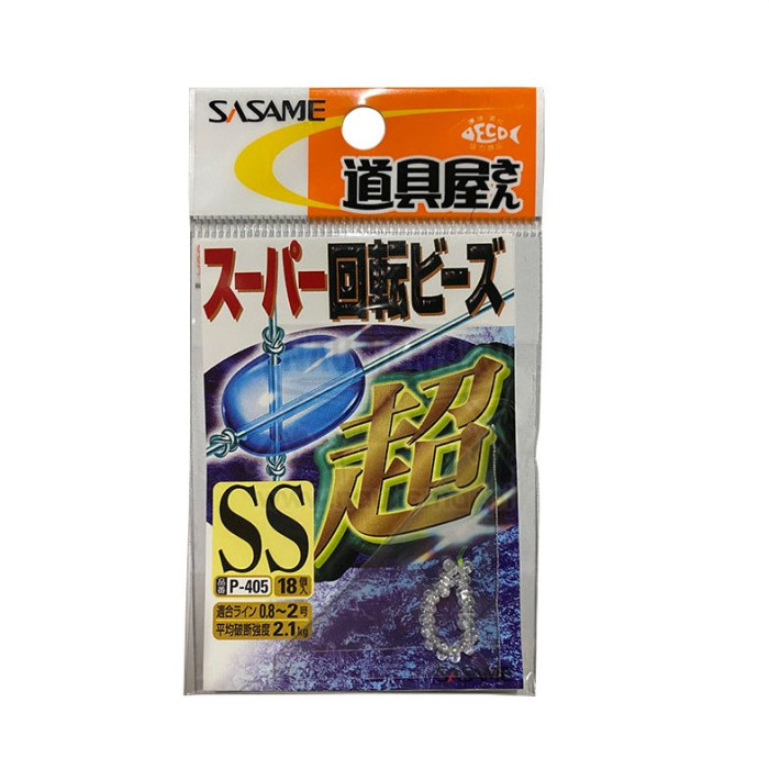 Pérolas Sasame Cross Beads Transparente P-405 SS | Nauticmar