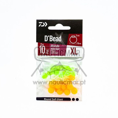 Pérolas Daiwa Kit Redondas Macias Gigantes XL | Nauticmar