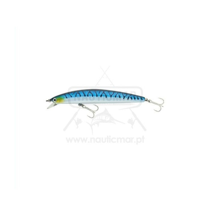 Amostra Daiwa D’minnow SW 130F 23g Blue Mackerel | Nauticmar