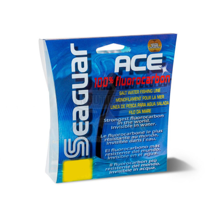 Linha Seaguar Ace 100% Fluorocarbon 0.165mm 50m | Nauticmar