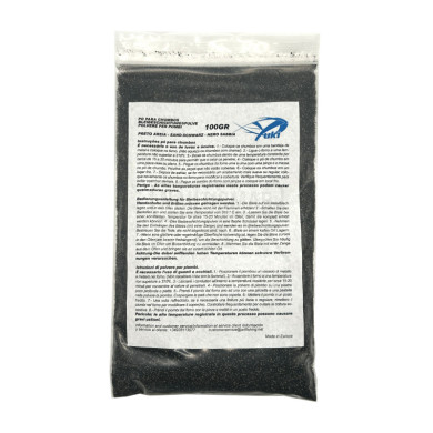 Pó Plastificar Chumbadas 100g Preto/Areia | Nauticmar