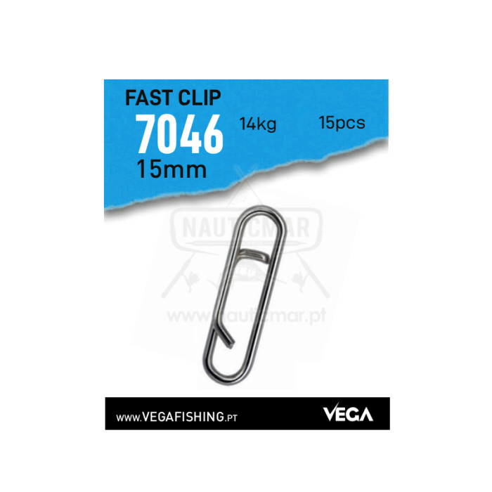 Clip Vega Potenza 7046 15mm 14kg | Nauticmar