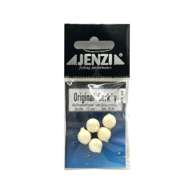 Flutuador Cortiça Jenzi 10mm Branco Holográfico | Nauticmar