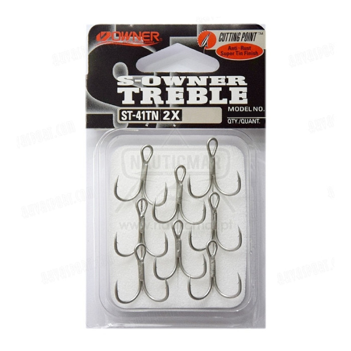 Anzóis Triplos Owner ST-41TN Nº6 | Nauticmar