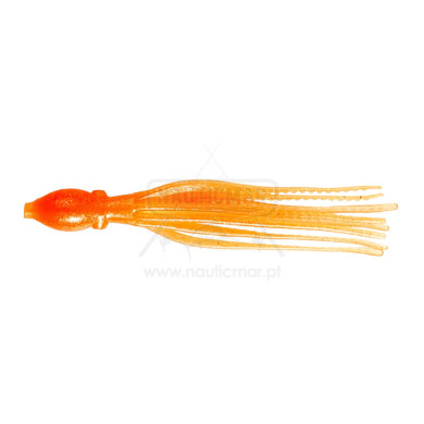 Polvo de Vinil Nikko 3.5" 89mm Seaberry Orange 4un | Nauticmar