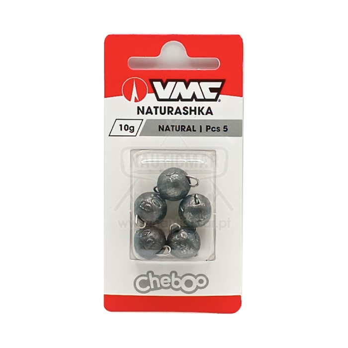 Chumbo VMC Naturashka 10g 5un | Nauticmar