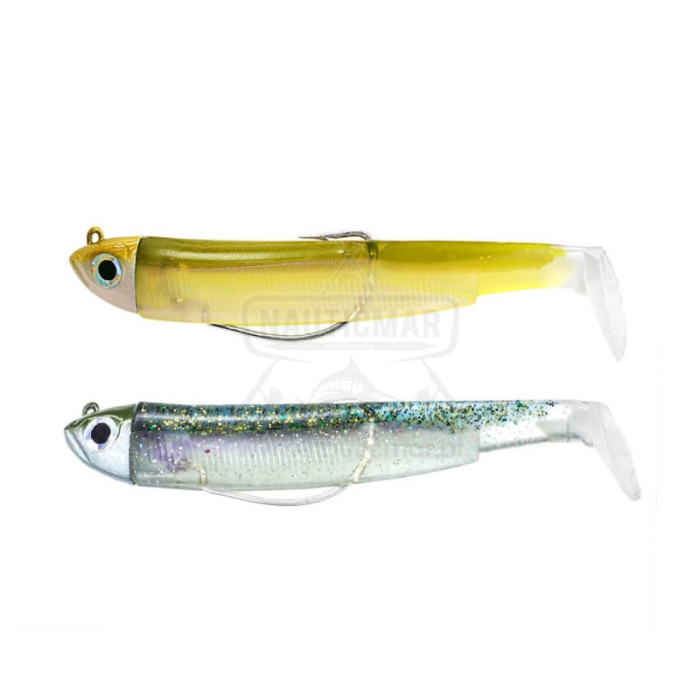 Combo Duplo Fiiish Black Minnow 90 Nº2 Shore 5g Ghost Minnow/Wakasagi | Nauticmar